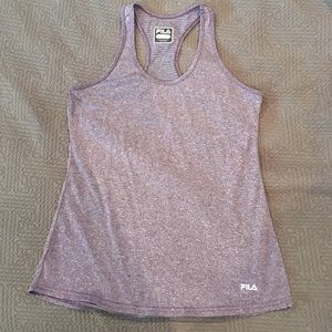 Fila Women’s lilac workout tank top size Small